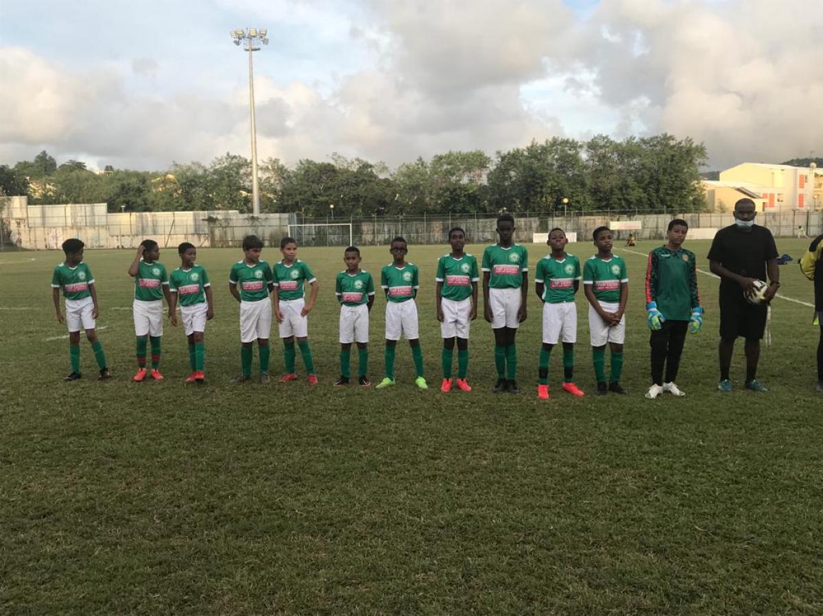 La première place du groupe pour notre section U13