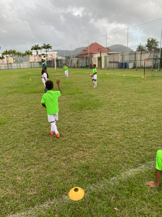 Petit match amical contre les voisins du Racing pour les U6/U7