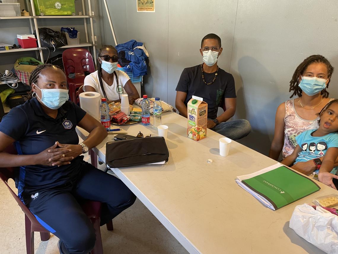 Visite de la Ligue de Football de la Martinique