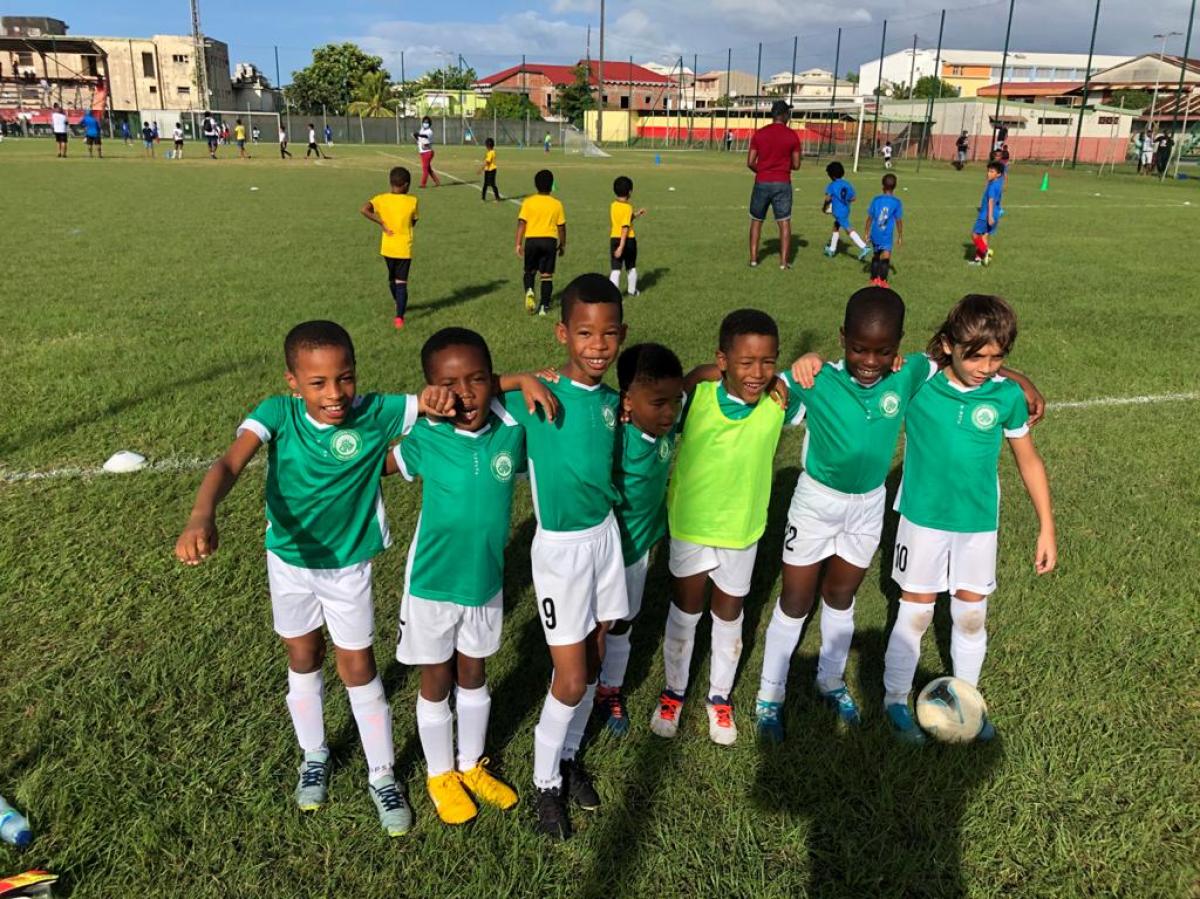 U6/U7 : Tournoi du Lamentin (victoire janvier 2021)